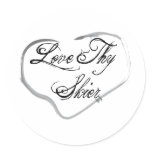Love Thy Skier Stickers