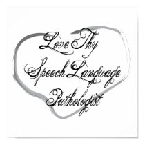Love Thy Speech Language Pathologist posters