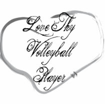Love Thy Volleyball Player Cut Out