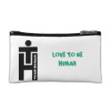 LOVE TO BE HUMAN Make-up bag Cosmetic Bags