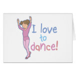 Love To Dance Ballerina cards