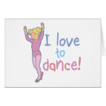 Love To Dance Ballerina cards