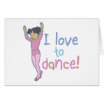 Love To Dance Ballerina cards
