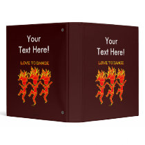 Love To Dance Vinyl Binders