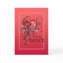 Love to Dance Greeting Card (customizable)