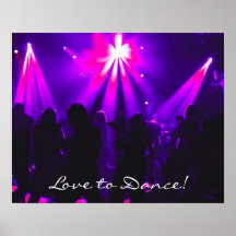 Love to Dance poster w/Dance Party logo