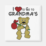 Love to Go to Grandma's Fridge Magnet
