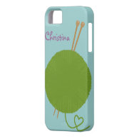 Love to Knit iPhone 5 Case-Mate Case
