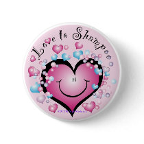 Love to Shampoo Button ©StyleStickers™