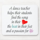 Love to Teach Dance Mouse pad
