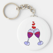 Love Toast Key Chains