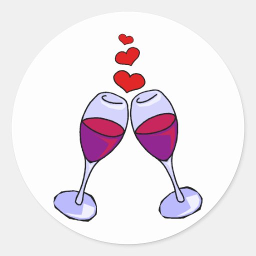 Love Toast Stickers