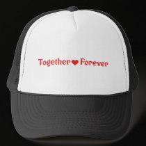 love together forever hats