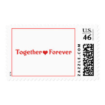 love together forever stamp