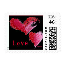 Love Tornado Pastel Small Postage Square postage