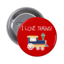 LOVE TRAINS PINS