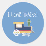 LOVE TRAINS STICKER