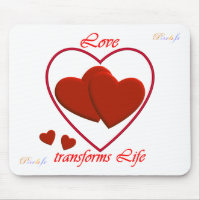 Love transforms Life 0002.2 Mousepad mousepad