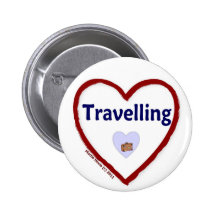 Love Travelling Buttons