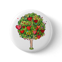 Love Tree buttons