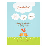 Love Tree (Day) Save the Date invitations