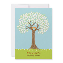 Love Tree (Day) Wedding Invitation invitation