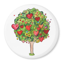 Love Tree Magnet magnets