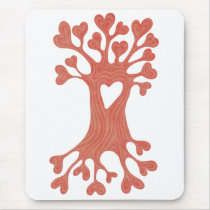 Love Tree mousepads