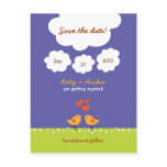 Love Tree (Night) Save the Date Postcard postcards