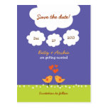 Love Tree (Night) Save the Date Postcard