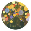 Love Trees Thank You Sticker sticker