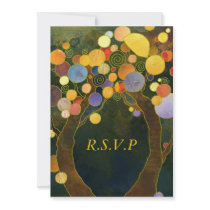 Love Trees: Wedding RSVP Invitations