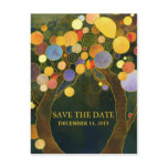Love Trees Wedding Save the Date Postcards