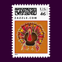 LOVE TURKEY by SHARON SHARPE postage