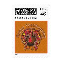 LOVE TURKEY by SHARON SHARPE Postage Stamp