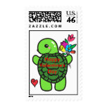 Love turtle postage
