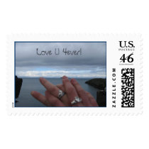 Love U 4ever! postage by baileyoung Love U 4ever! postage