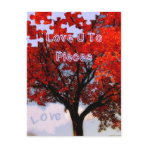 Love U to Pieces postcards