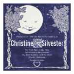 Love Under the Stars, wedding invitations