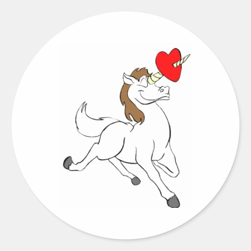 Love Unicorn Sticker