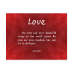 Love Unseen Post Card