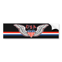 Love USA bumper stickers by artmarx Love USA bumper stickers
