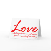 Love Valentine cards