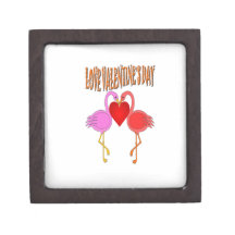 Love Valentine`s Day Premium Trinket Box