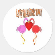 Love Valentine`s Day Stickers