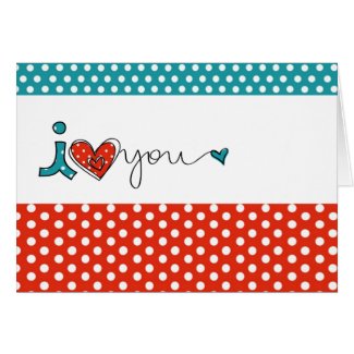 love valentines day card