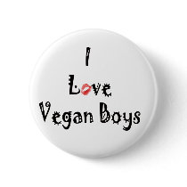 Love Vegans Button