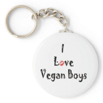 Love Vegans Key Chain