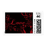 Love vines and roses postage postage
