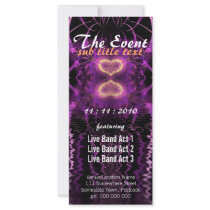 Love Visionary Event Party Flyer Rack Card